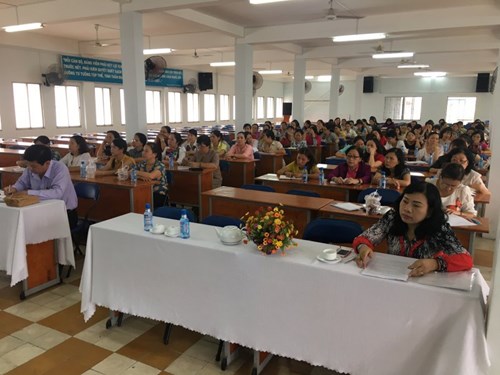 Sơ kết tình hình hoạt động chuyên môn HKI năm học 2016-2017 bậc Mầm Non